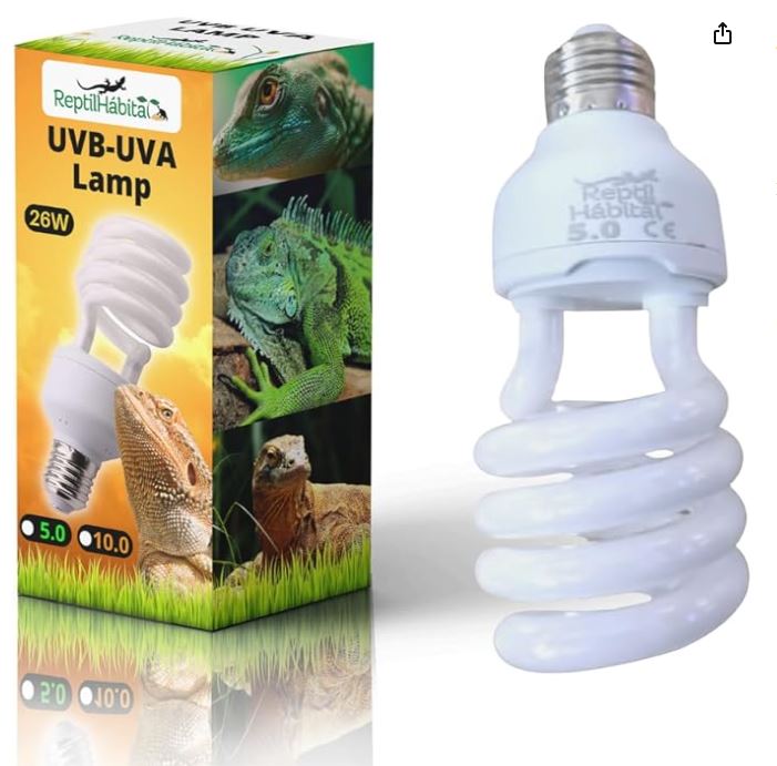 Luz UVB 10.0 compacta Gecko